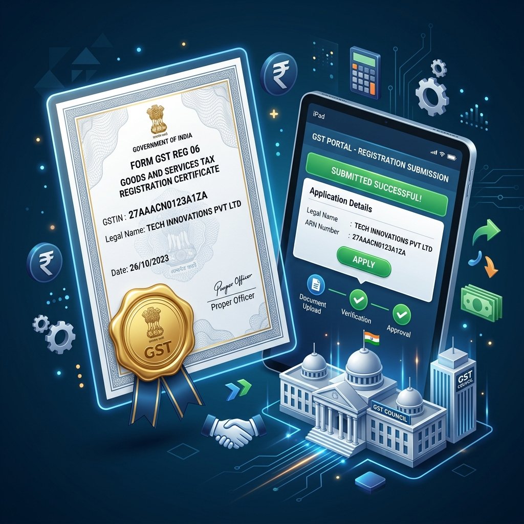GST Registration services in Nanded — UV Ledger & Tax Solutions